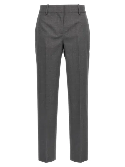 Ermanno Scervino Melange Virgin Wool Trousers