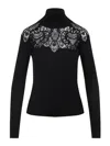 Ermanno Scervino Cashmere Turtle-neck Sweater In Black