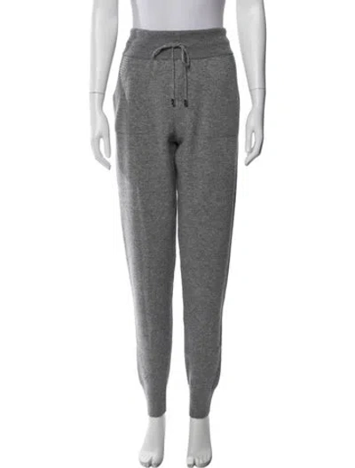 Pre-owned Ermanno Scervino Merino Wool Sweatpants In Gray