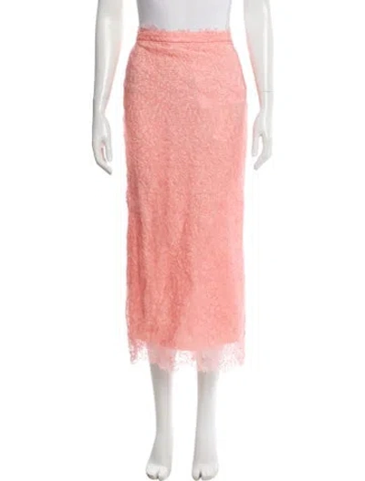 Pre-owned Ermanno Scervino Midi Length Skirt In Pink