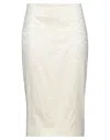 Ermanno Scervino Midi Skirts In Ivory