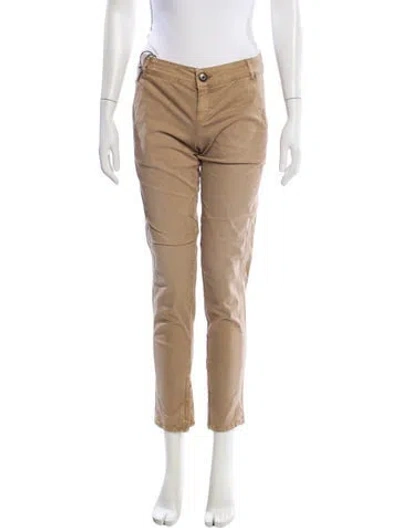 Pre-owned Ermanno Scervino Mid-rise Skinny Leg Jeans W/ Tags In Neutral