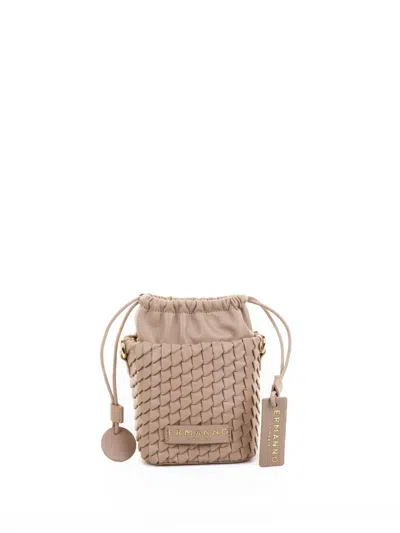 Ermanno Scervino Mini Bucket Bag Beige