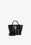 Ermanno Scervino Mini Shopping Handbag In Black