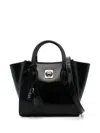 Ermanno Scervino Mini Shopping Handbag In Black