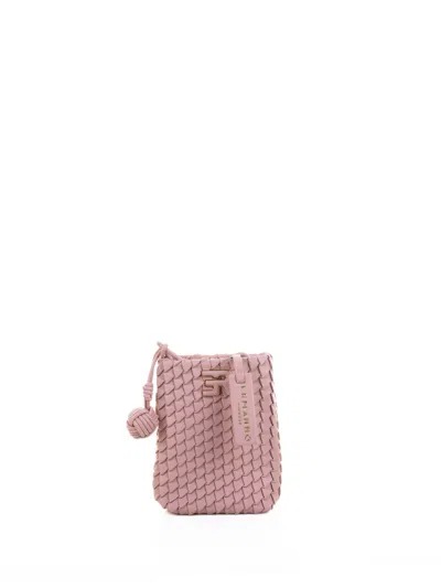 Ermanno Scervino Mini Pink Leather Shoulder Bag