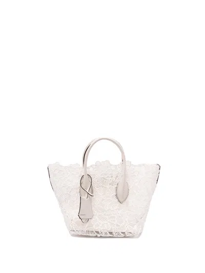 Ermanno Scervino Mini Shopping Bag In White