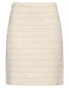 Ermanno Scervino Mini Skirts In Ivory