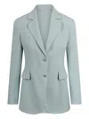 Ermanno Scervino Notched-lapels Blazer In Blue