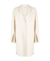 Ermanno Scervino Notched-lapels Wool Coat