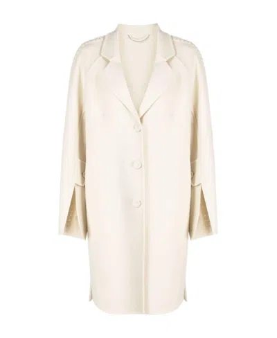 Ermanno Scervino Notched-lapels Wool Coat