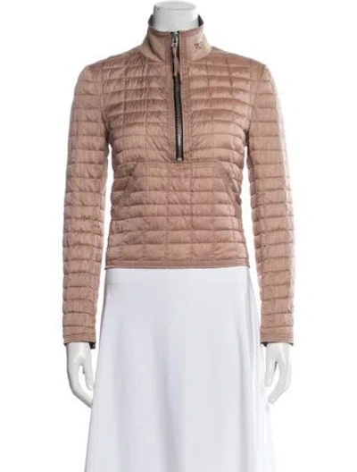 Pre-owned Ermanno Scervino Nylon Down Jacket In Neutral