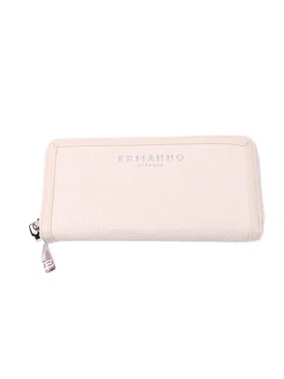 Ermanno Scervino Oma Zipped Continental Wallet In White