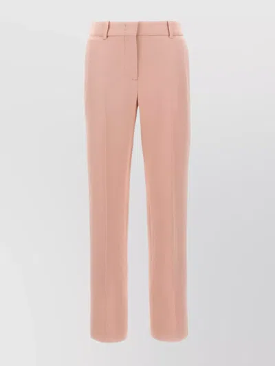 ERMANNO SCERVINO PANT WITH BELT LOOPS IN VISCOSE BLEND