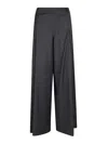 Ermanno Scervino High-waisted Wide Leg Trousers With Dart Detail In Multi