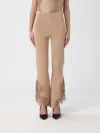 Ermanno Scervino Pants  Woman Color Beige In Brown