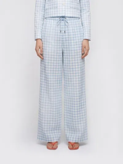 Ermanno Scervino Pants  Woman Color Gnawed Blue