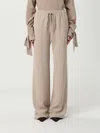 Ermanno Scervino Pants  Woman Color Sand In Neutral