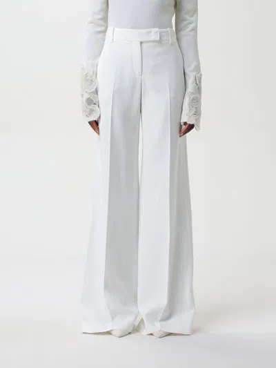Ermanno Scervino Pants  Woman Color White In Weiss