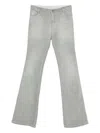 Ermanno Scervino Flared Jeans In Gray
