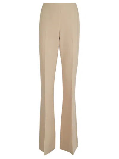 Ermanno Scervino Bootcut Trousers In Beige
