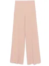 Ermanno Scervino Bootcut Trouses In Pink