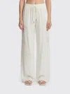 Ermanno Scervino パンツ  レディース カラー ホワイト In White