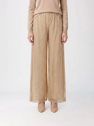 Ermanno Scervino Pants Woman Color Nude In Multi