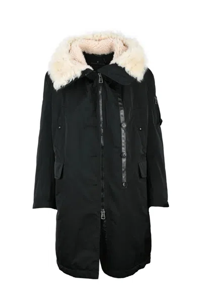 Ermanno Scervino Parka Fur Collar - Black