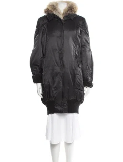 Pre-owned Ermanno Scervino Parka In Gray