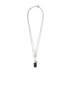 Ermanno Scervino Pendant Necklace In Gray
