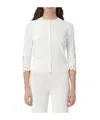 Ermanno Scervino Perforated-detail Cotton-blend Cardigan