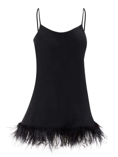 Ermanno Scervino Petticoat Top With Thin Straps In Black