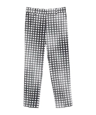 Ermanno Scervino Plaid Trousers In Pattern