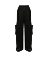 Ermanno Scervino Pleat-detail Linen Trousers In Black