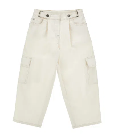 Ermanno Scervino Pleated Cargo-pocket Jeans In Red
