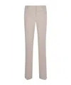 Ermanno Scervino Pleated-front Straight Trousers In Neutral
