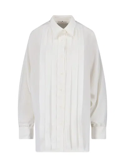 Ermanno Scervino Casual Shirt Button-down Collar In White