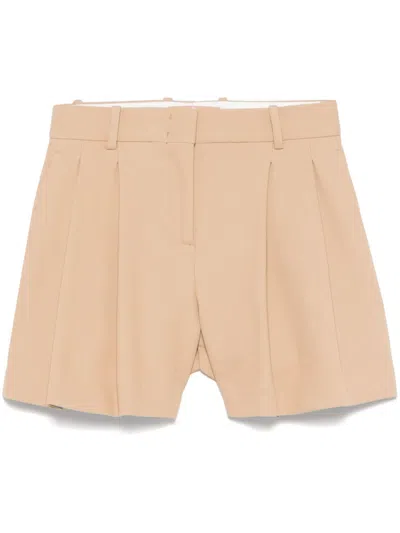 Ermanno Scervino Pleated Shots In Neutrals
