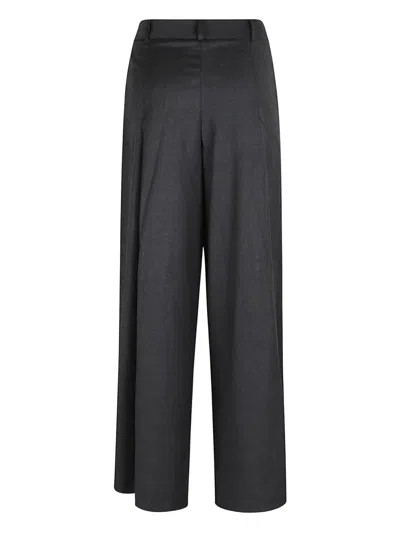 Ermanno Scervino Pleated Trousers In Blue