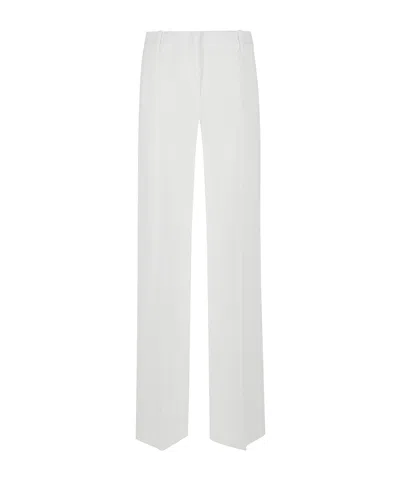 Ermanno Scervino Casual Pants With Belt Loops In White