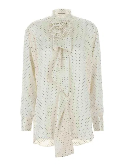 ERMANNO SCERVINO CAMISA - BLANCO