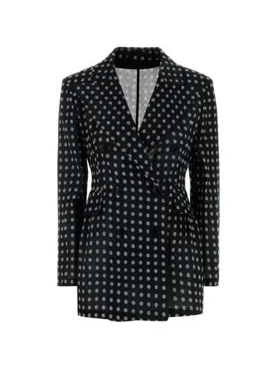 Ermanno Scervino Blazer Doppiopetto In Black