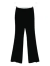 Ermanno Scervino Pressed-crease Trousers In Animal Print