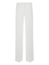 Ermanno Scervino Pressed-crease Trousers In White