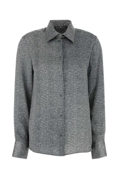 ERMANNO SCERVINO PRINTED SATIN SHIRT