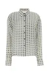 Ermanno Scervino Polka-dot Button-up Shirt In Neutral