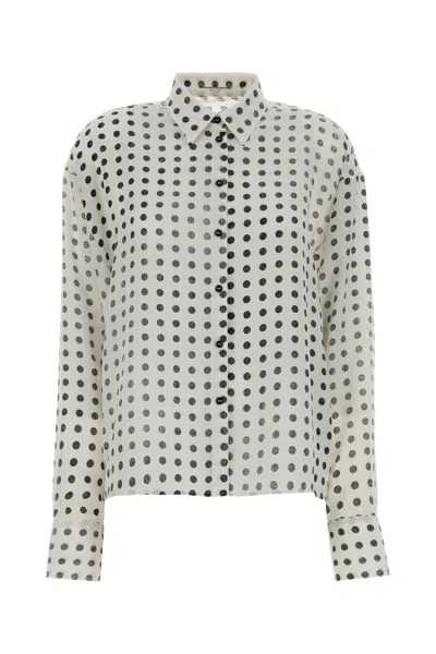 ERMANNO SCERVINO ERMANNO SCERVINO PRINTED SILK SHIRT