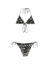 Ermanno Scervino Printed Triangle Bikini Set In Multi