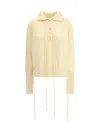 Ermanno Scervino Pure Cashmere Sweater In Neutral